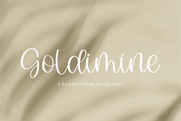 Goldimine — A Modern Handwritten Font Worth Exploring