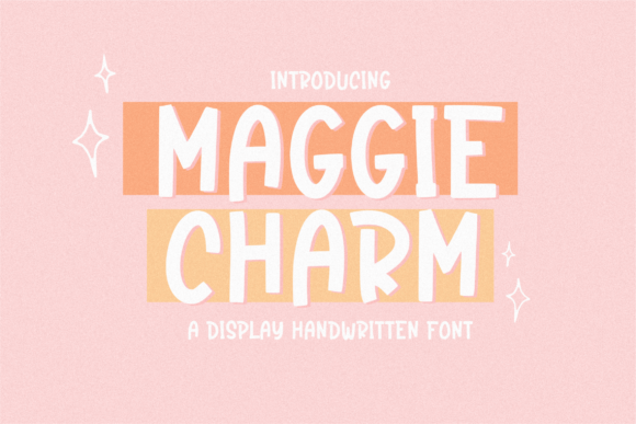 Maggie Charm: A Playful Handwritten Display Font